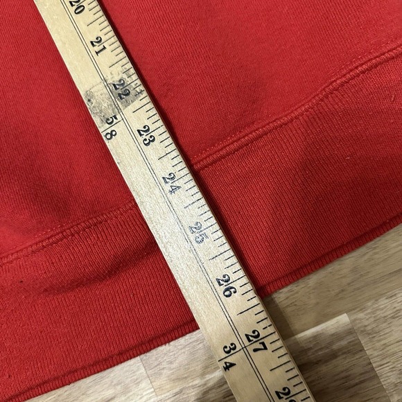 Vintage Indiana Hoosiers Sweatshirt Mens Extra Large Red Russell Crewneck NCAA - Picture 8 of 8